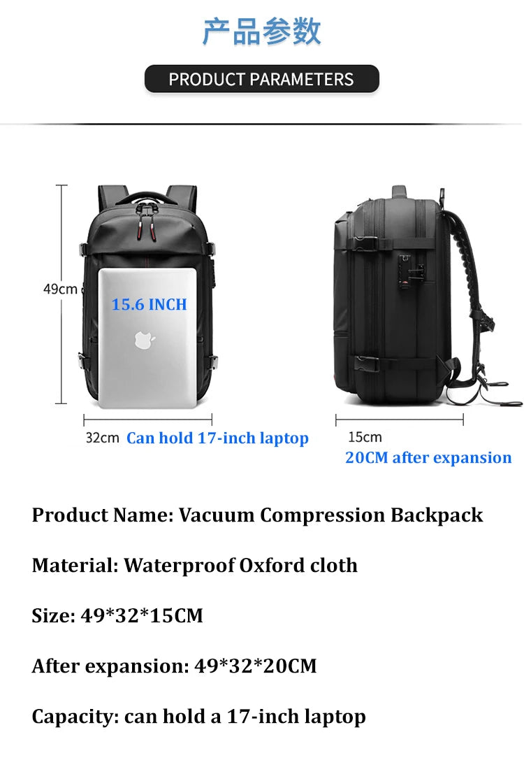 Zaino a compressione