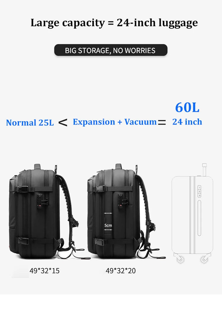 Zaino a compressione