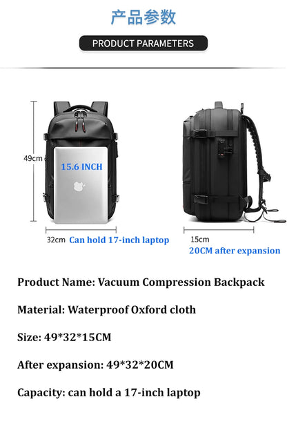 Zaino a compressione